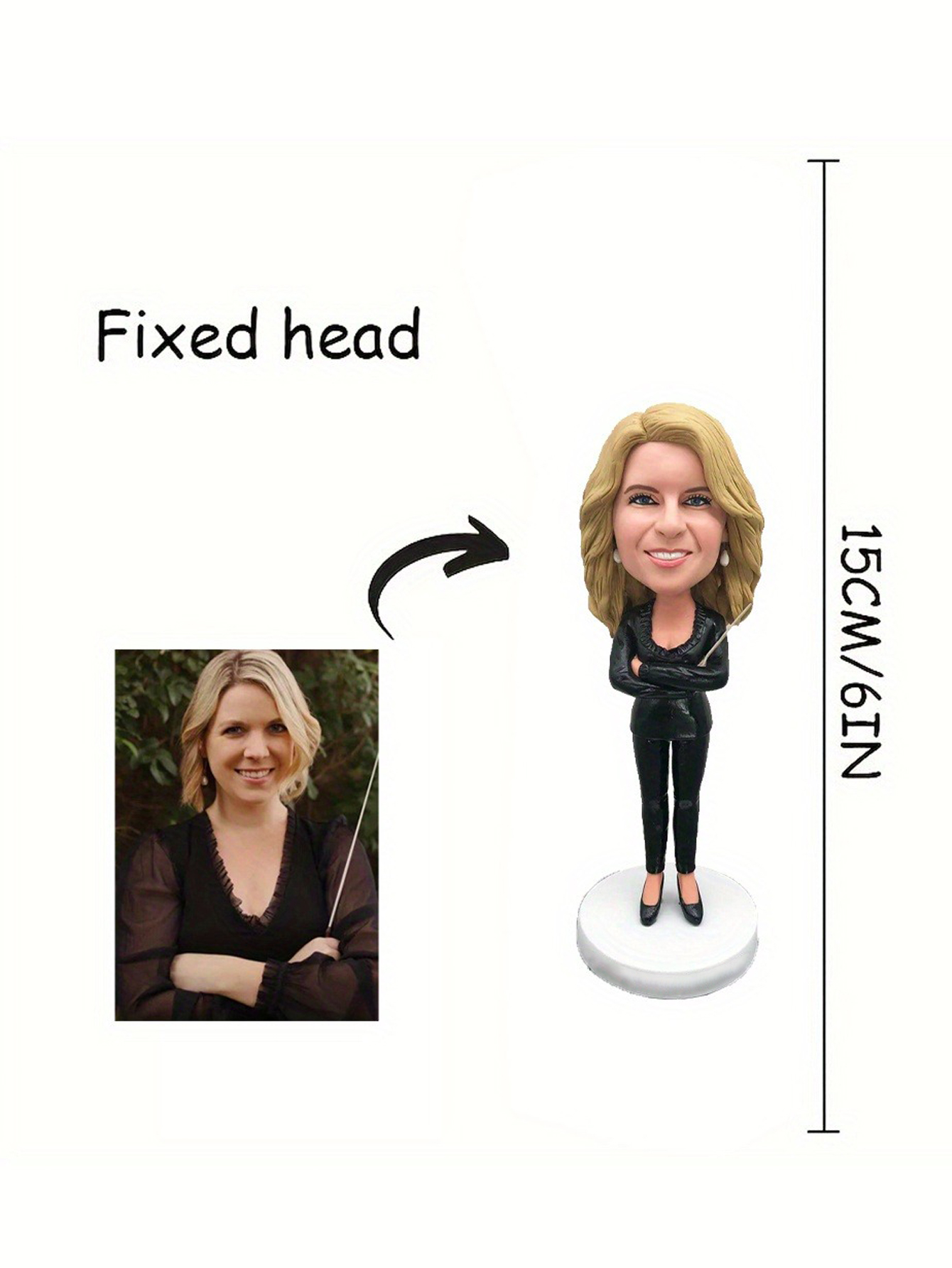 Custom Bobblehead Dolls: Personalized from photos, unique handmade gifts